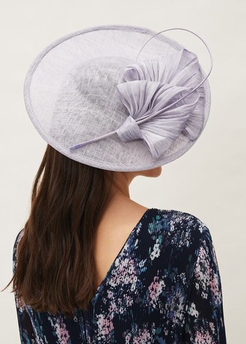 Phase Eight Dawn Silk Bow Fascinator Hats Lavender Australia | FN7842510